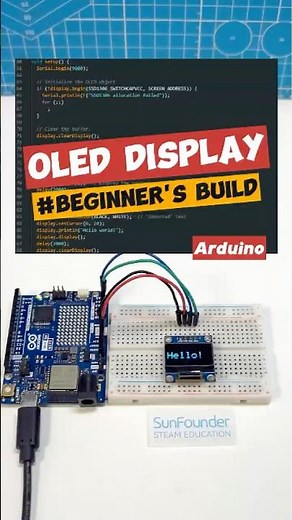 Scrolling Text & Icons on OLED – Arduino Tutorial 🔁 #arduino #arduinoproject