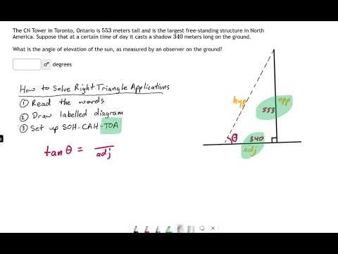 SM3.11.20b - Solve Missing Angle of Right Triangle