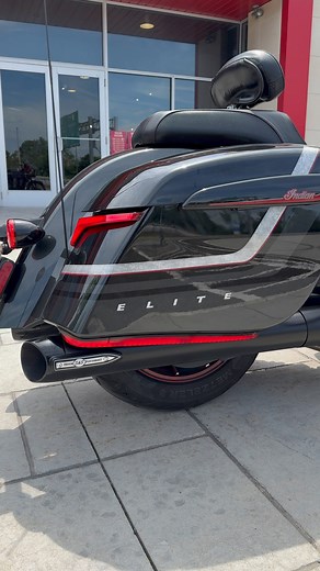 2024 Indian Motorcycle Challenger Elite stopped in for service. Sound great with some S&S Cycle, Inc. mufflers!! #indianmotorcycle #indianchallengerelite | Cosmo's Indian Motorcycle