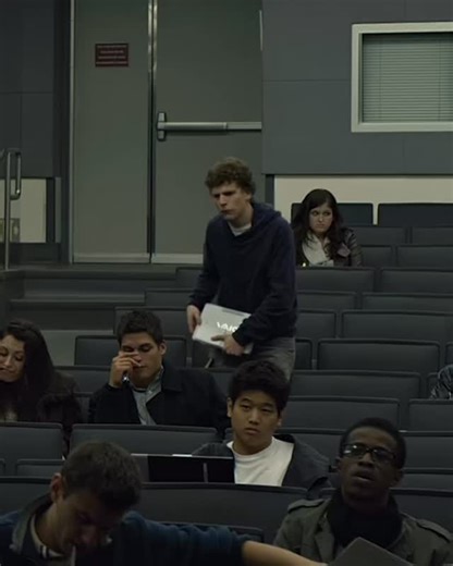 Daily Facts and Knowledge on Instagram: "Jesse Eisenberg, who is diagnosed with obsessive compulsive disorder (OCD), said in an interview that one of the hardest things about the role was having to deliberately speak and behave in a manner he had struggled against in his own personality his entire life. Jesse Eisenberg had planned to meet with Mark Zuckerberg as he wanted to get to know Zuckerberg to portray him accurately but was told by producer Scott Rudin to avoid doing such for legal reason