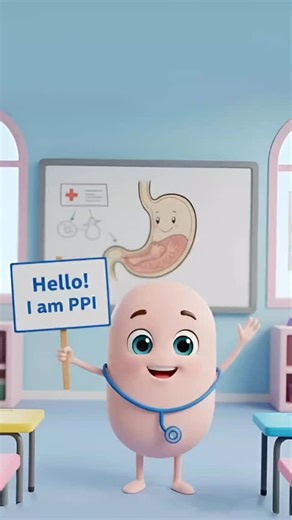 MedLearn on Instagram: "Proton Pump Inhibitors (PPIs) are the most effective drugs for reducing gastric acid secretion. They act directly on the parietal cells of the stomach, where acid is produced. Inside the parietal cell membrane is an enzyme called H⁺/K⁺ ATPase, also known as the proton pump. This pump is responsible for the final and most important step of acid production. PPIs irreversibly inhibit this proton pump, which leads to a 90–95% reduction in acid secretion, regardless of whether