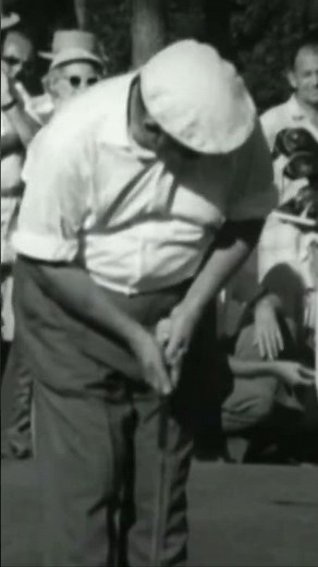 Bobby Locke, one of golf’s all time greatest putter’s unique stroke and style