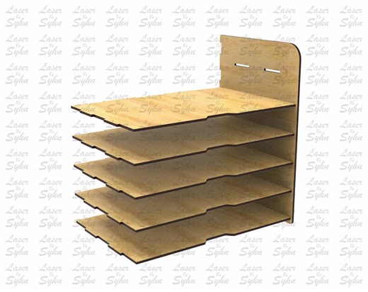 Laser Cut A4 Paper Organizer SVG, File Storage Organizer SVG, Office Desktop Stationery Rack, Desktop File Organizer, Laser Cut File - Etsy