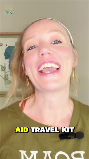 My Natural First Aid Travel Kit 🌱