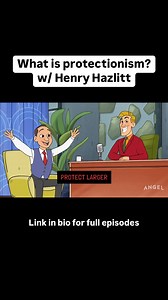 The lesson in this episode of Tuttle Twins draws inspiration from Henry Hazlitt’s book Economics in One Lesson. Watch “Rising Tides & Dirty Deals” free on the Angel app! #tuttletwins #protectionism #freetrade #tariffs #educational | Tuttle Twins TV Show