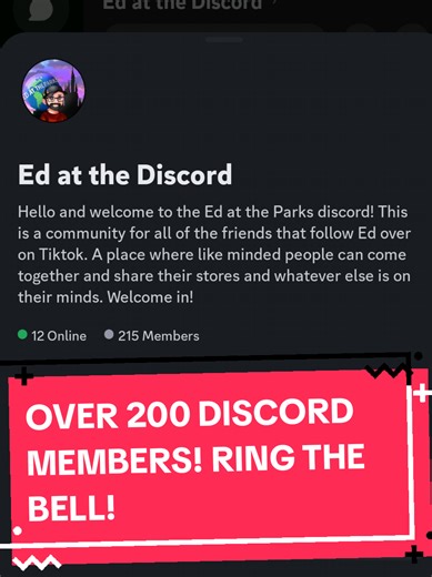 Celebrating Over 200 Discord Members at Universal Studios