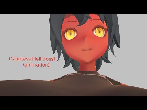 Giantess hell boss (animation)