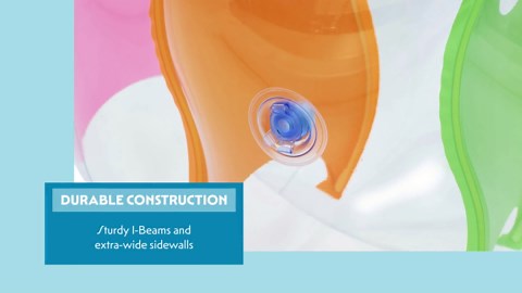 Bluescape Elliptic Inflatable Family Pool 7'6" x 60" x 20"