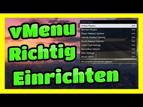 FiveM Menu Setup for GTA RP | FREE