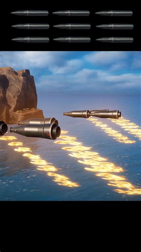 9X DF-31AG Chinese Missiles Launch! Modern Warships | #Shorts #viral #trending