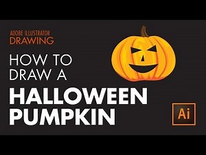 How to Draw a Halloween Pumpkin in Adobe Illustrator CC
