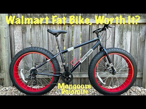 Walmart Fat Bike Review | Mongoose Dolomite | Cheap Fatbike