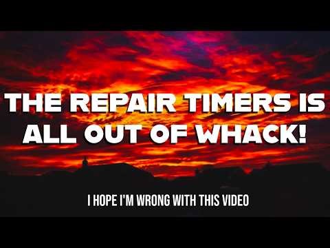 War Commander: Repair Timer - Please Tell Me I've Got This Wrong