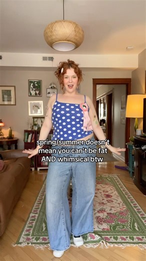 whimsical plus size outfits for spring 🌸