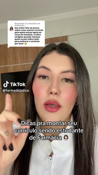 Dicas Para Montar seu Currículo de Estudante de Farmácia