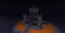 Dark castle and Eye of Sauron Minecraft Map
