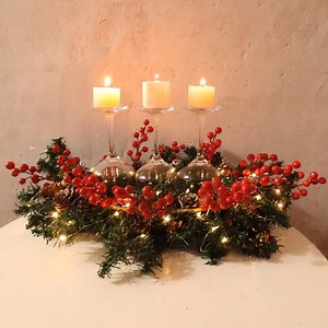 DIY wine glass candle centerpiece | Life and Fun Story