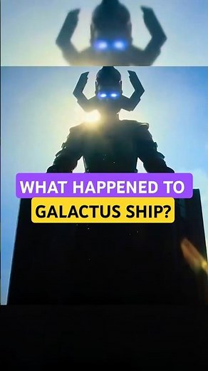 What happened to galactus ship in fantastic Four first steps? #fantasticfour2025