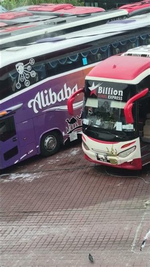Morning at the Bus Depot: Unloading & Cleaning Commuter Buses