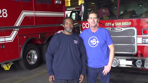 San Diego fire dispatcher's 300-pound weight loss journey featured in People magazine