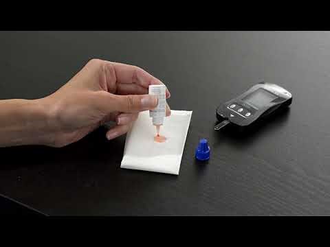 GLUCOCARD Shine XL : How to perform a Control Solution test