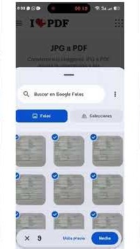 Convertir Imágenes JPG a archivos PDF