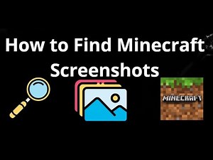 How to Find Minecraft Screenshots - Full Guide