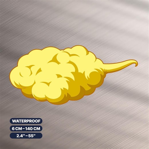 Sticker Dragon Ball - DBZ - Kinto-un - Vinyle Résistant UV & Pluie - Tailles Au Choix - Etsy