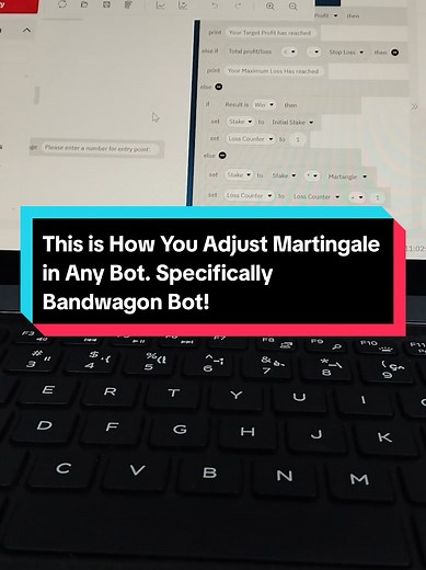 Let me talk about the issue of martingale! Martingale is where, in case you lose in a trade, the initial capital is doubled to recover the losses! However, most traders always have this idea of a martingale of 2. By this I mean, if you lose with 2 dollars, the next trade will be 4, the next 8, the next 16, 32, 64, and so on. However, do you know the above issue? I rectified with Bandwagon Bot. You will adjust the martingale according to your risk management. Let’s say in case you lose with 1, th