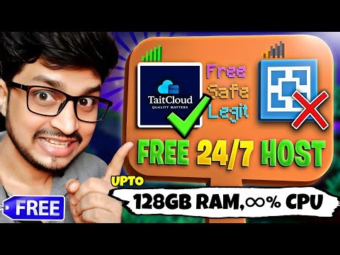 How To Make Free Minecraft Server 24x7 | Free 24/7 Minecraft Hosting😍