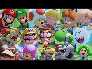 Mario Tennis: Ultra Smash - All Characters