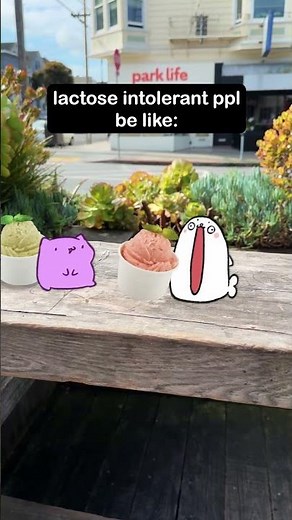 Why are all lactose intolerant people like this 🙄 #animation