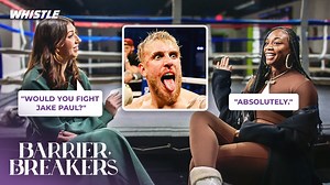 Claressa Shields joins Barrier Breakers and discusses her youth and how she got into boxing and everything it took for her to get to where she is today. | Whistle Sports