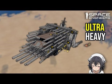 Ultra Heavy Fighter is Very Amazing, Space Engineers