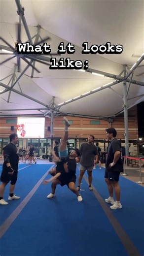 🄽🄸🄲🄷🄾🄻🄰🅂🅃🄴🄾🅉 on Instagram: "Matrix vibes for real🫣 #cheer #cheerleading #cheerleader #fyp #humor"