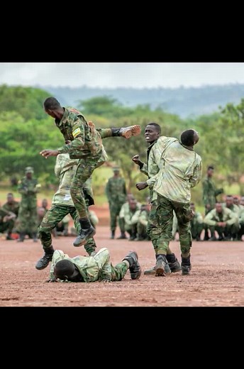 RDF Rwanda Military Training Showcase