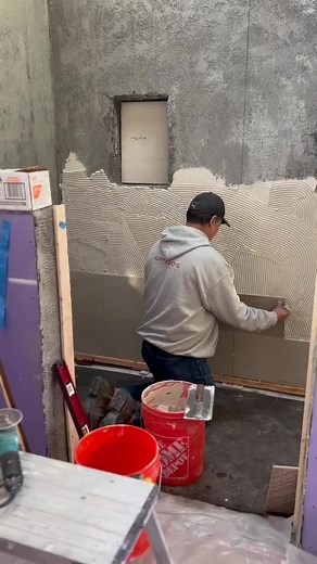 Bathroom Shower Tile Installation Tutorial