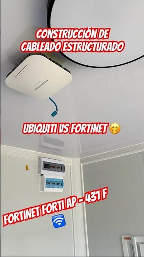 FORTINET FORTI-AP 431 - CABLEADO ESTRUCTURADO #fortinet #firewall