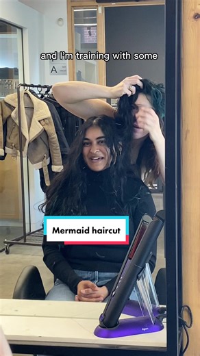 Mermaid Layered Haircut Tutorial with Sexy Hair Mousse