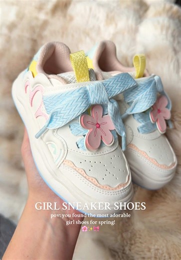 Discover Adorable Girl Sneakers for Spring