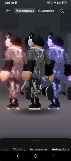 She gon call me baby boo #roblox #edit #capcutedit #shorts