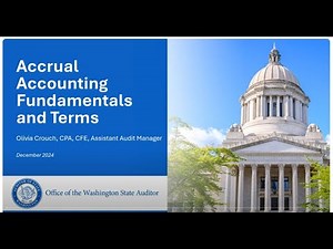 Accrual Accounting Fundamentals and Terms