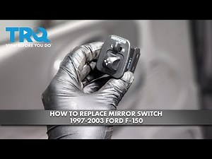 How to Replace Mirror Switch 1997-2003 Ford F-150