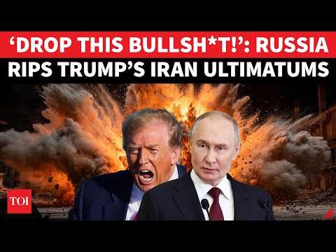 ‘ENOUGH TANTRUMS!’: Russia SHREDS Trump Over Hormuz Deadline ‘Drama’; ‘Iran Won’t Spare You…’ |Watch