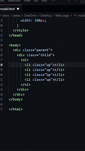 Emmet Abbreviation in VS Code for HTML