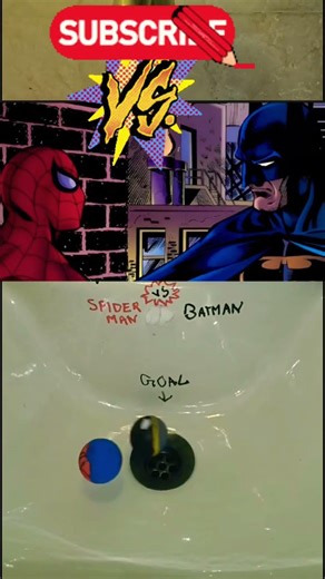 😱crazy fight!! 🦸Spiderman vs 🦇Batman #gamingshorts