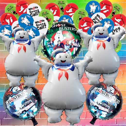 Ghostbusters Foil Bouquet Latex Balloons Party Supplies Decoration Happy Birthday Centerpiece Decor Boy Girl Baby Shower Kids Celebration - Etsy
