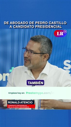 Entrevista a Ronald Atencio, Candidato Presidencial 2026