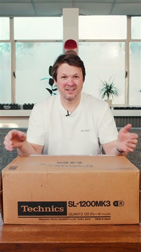 Ryan unboxes a Japanese only new New Old Stock Open Box Technics SL-1200MK3. #vinylcommunity #vinyl