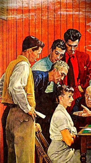 11 Men vs. 1 Woman: The Secret of This Jury Room ⚖️ #mystery #arthistory#art
